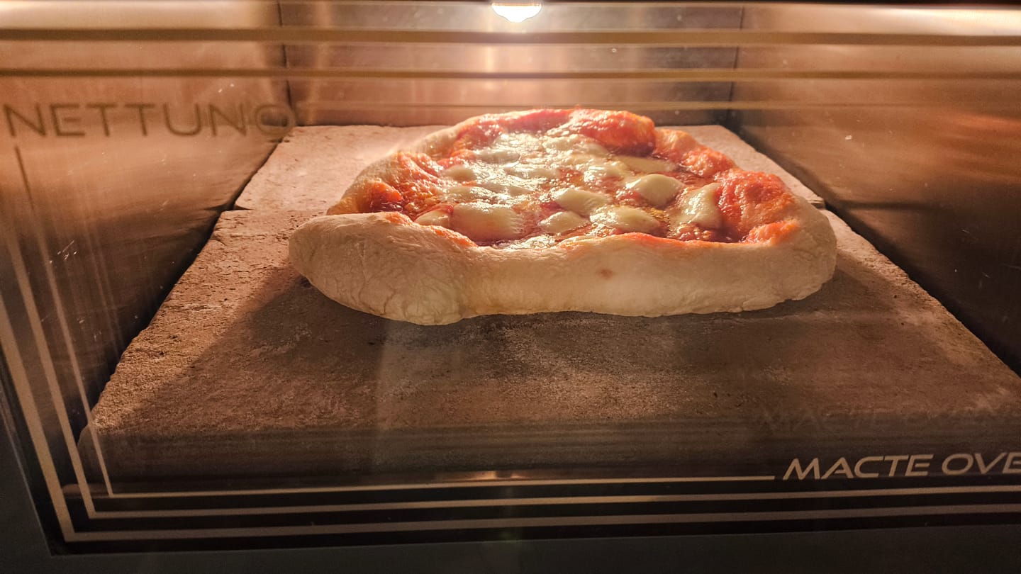 Customer photo review of Macte Ovens Nettuno ADVANCED | Forno pizza elettrico