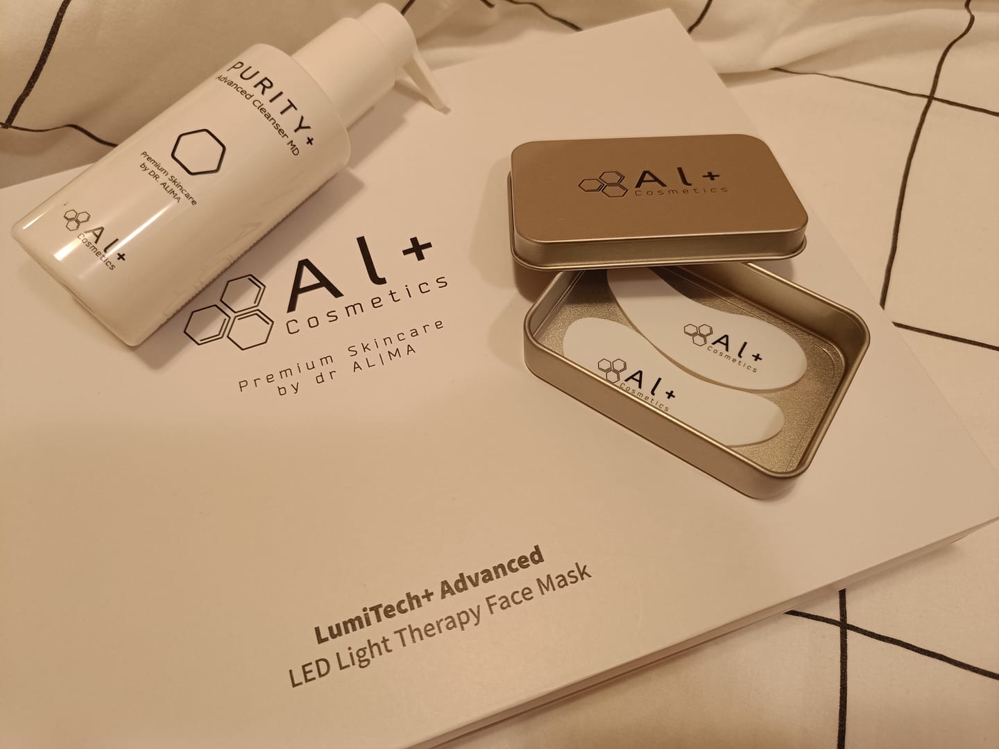 Customer photo review of ReGen+ | Reusable Eye Patches