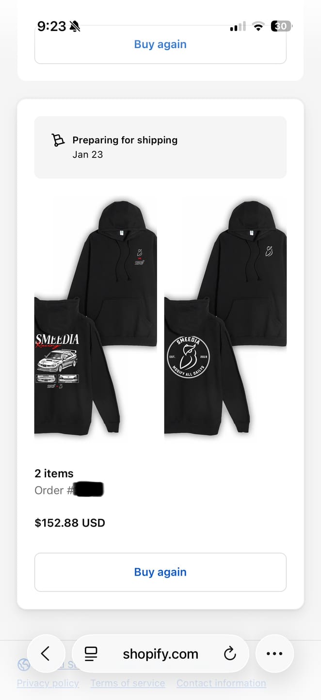 Customer photo review of Modify All Dailys Hoodie