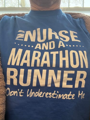 Customer photo review of Nurse T-Shirt