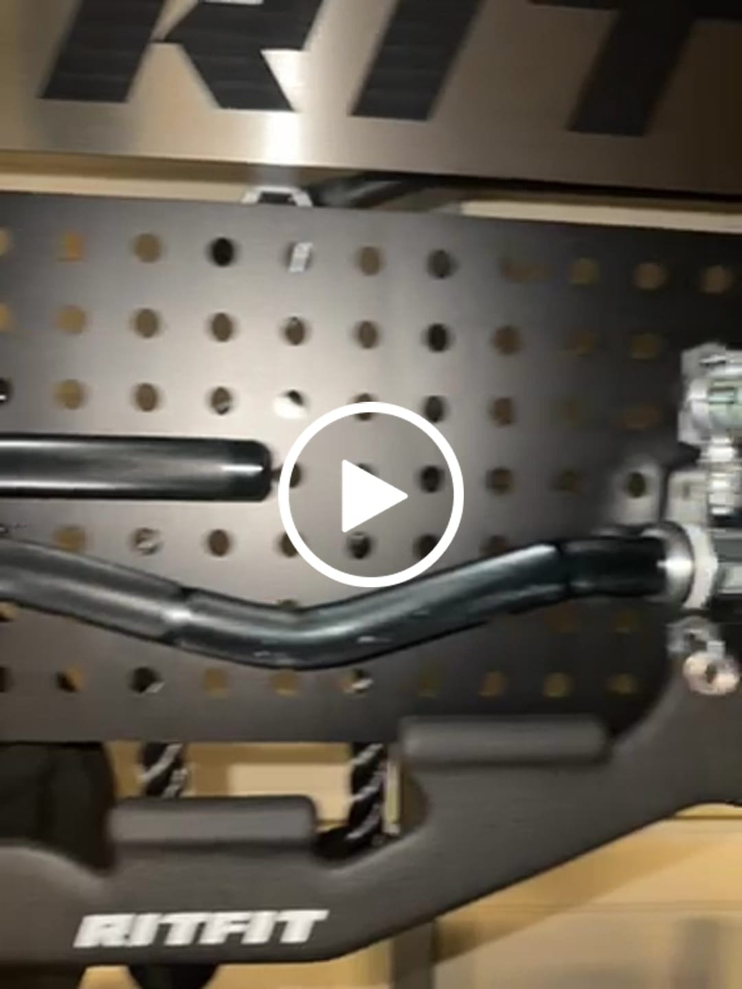Customer video review of RitFit PBM1 Pegboard Attachment (Only for M1 PRO)