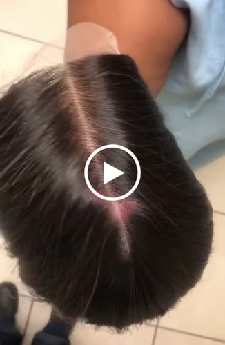 Customer video review of BUDGET WIG :8” SDD, 10” SDD + 10” 2X6 SDD VIETNAMESE CLOSURE  Note: Closure is Vietnamese SDD  (10"WIG)