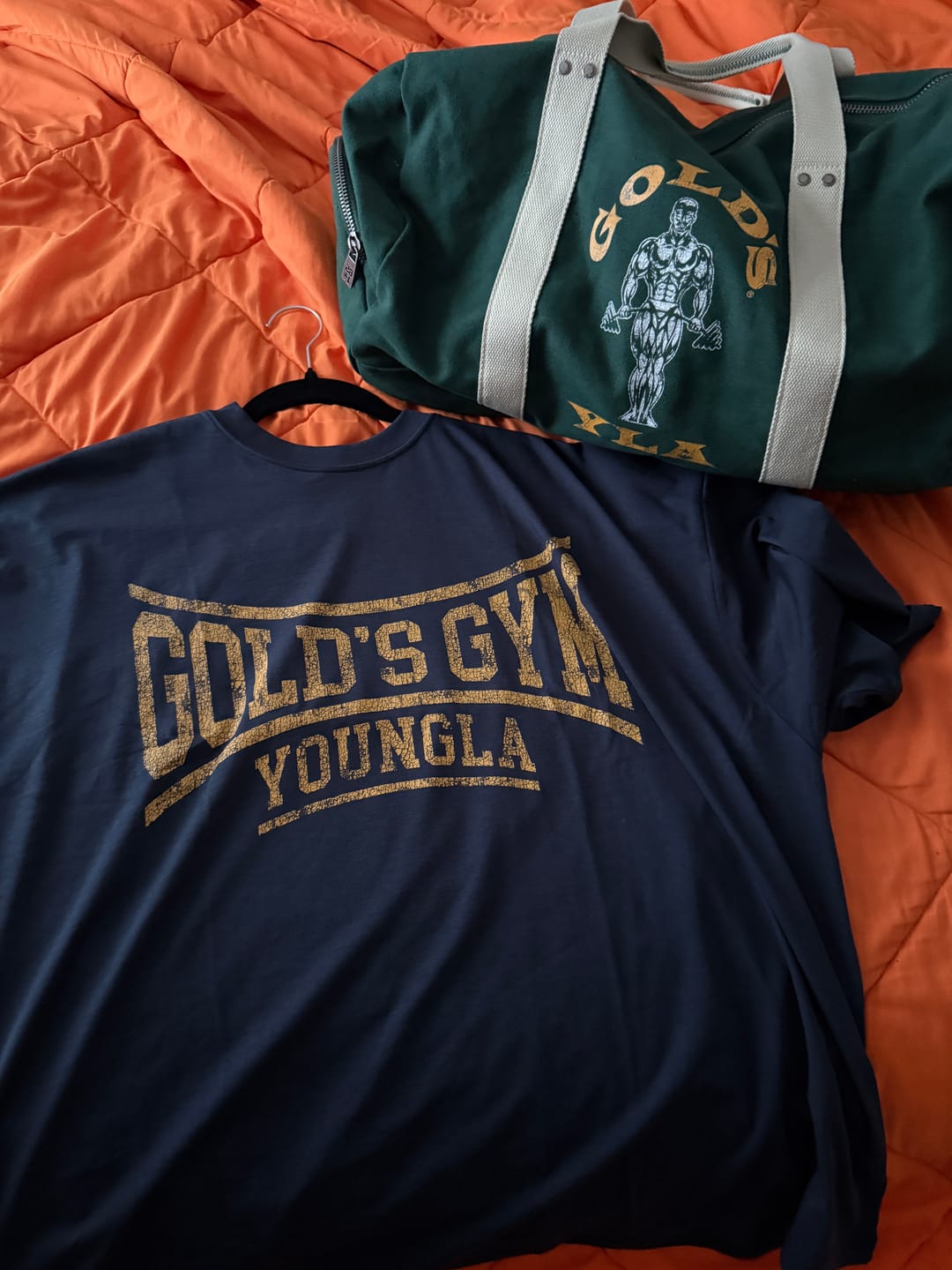 Customer photo review of 9045 - Gold's Iron Legacy Canvas Bags