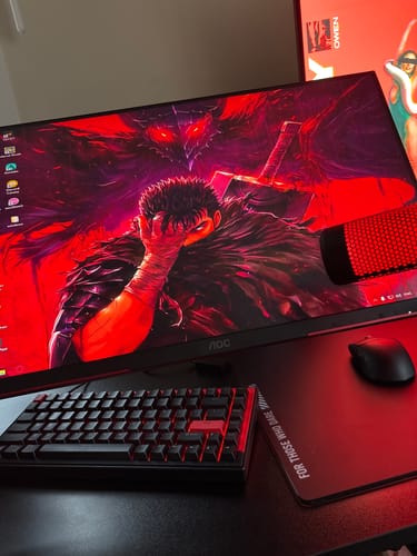 Customer photo review of DrunkDeer G75 - Wired Actuation Distance Adjustable HE Magnetic Switch Keyboard