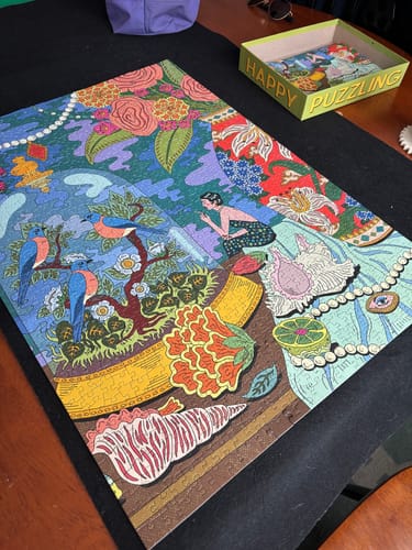 Customer photo review of Sunday Morning | 1000 Piece Puzzle