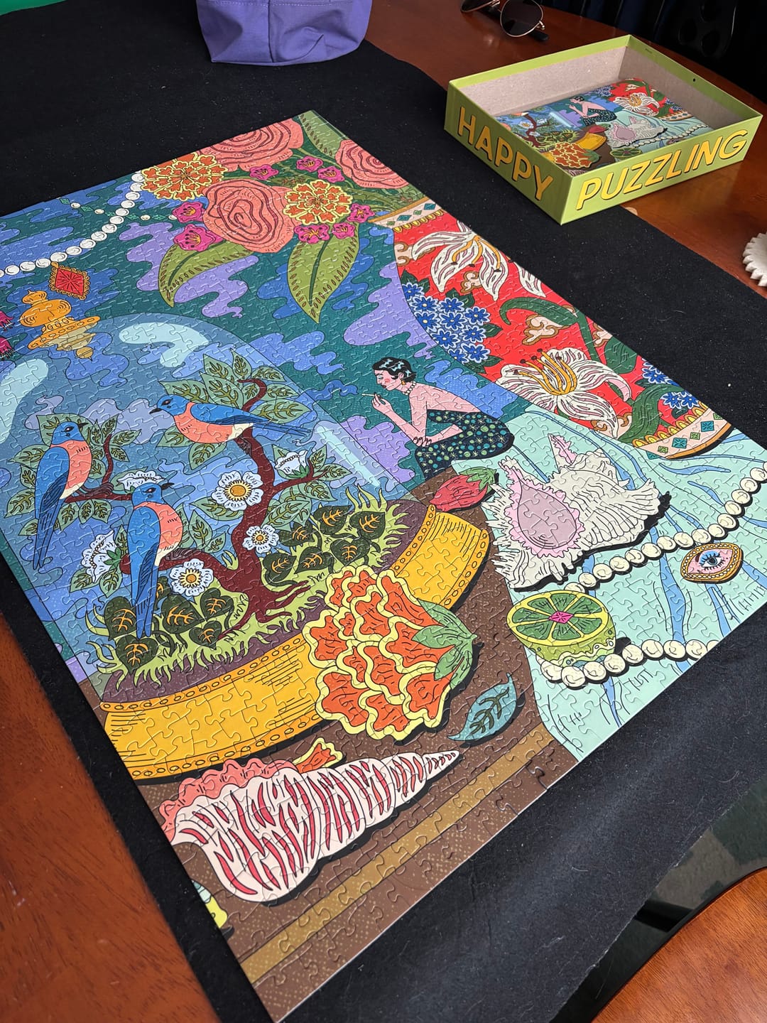 Customer photo review of Sunday Morning | 1000 Piece Puzzle
