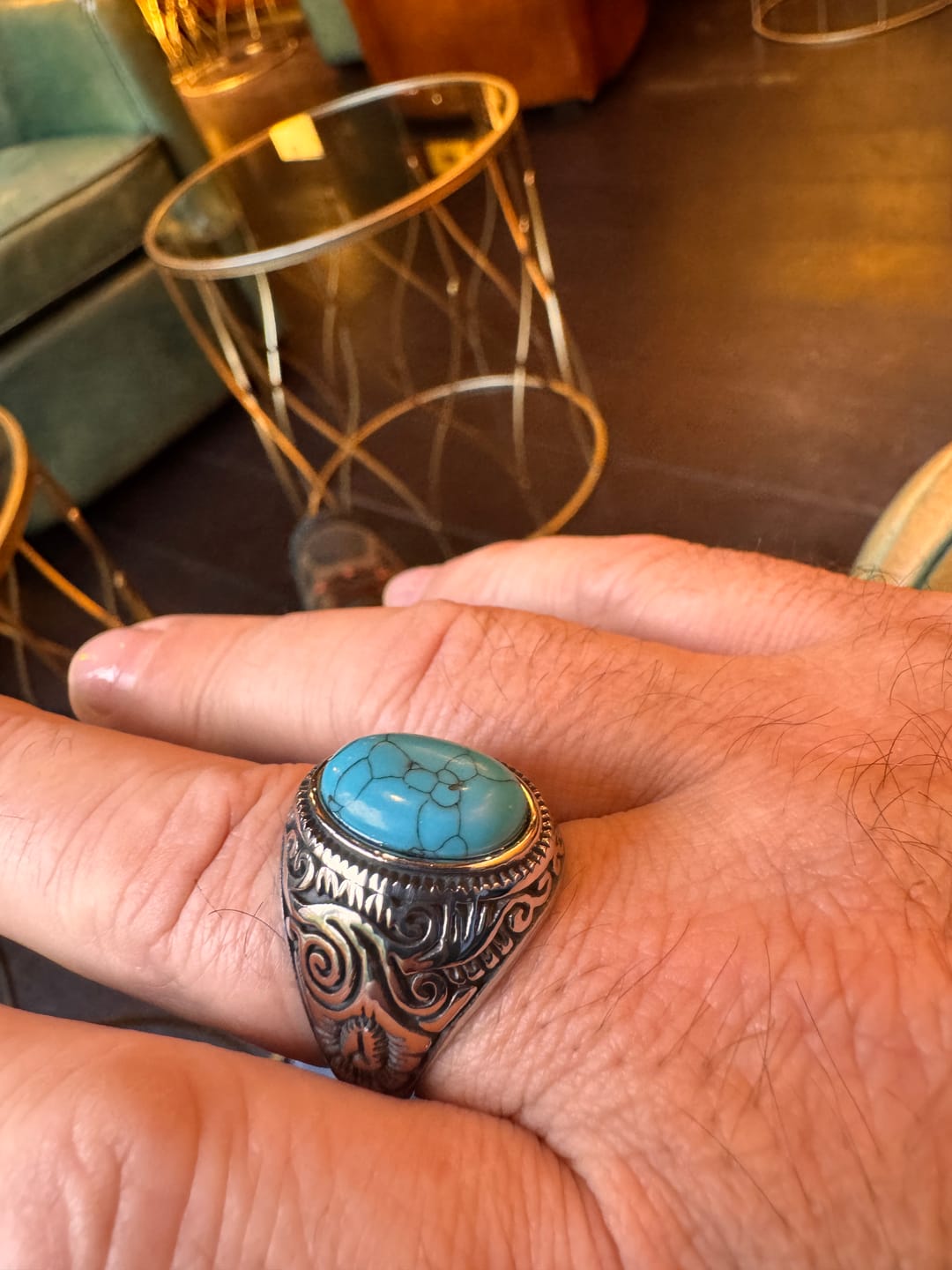 Customer photo review of BLUE EYES.