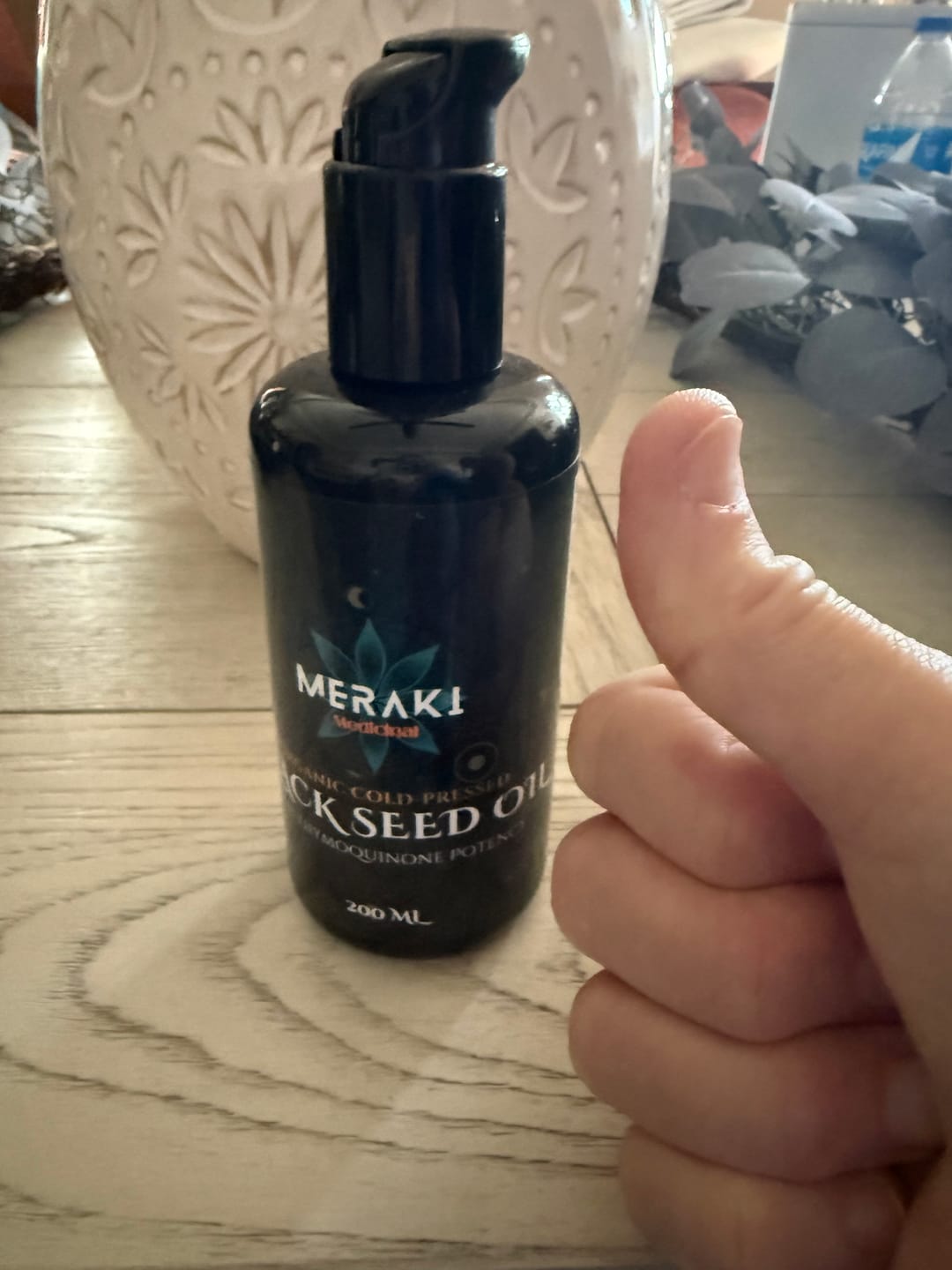 Customer photo review of High Potency Cold-Pressed Organic Black Seed Oil with 3% Thymoquinone