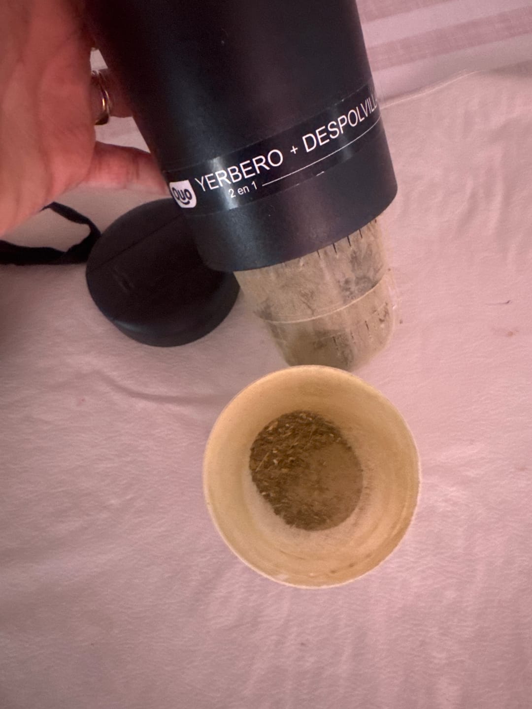 Customer photo review of Despolvillador & Yerbero ALTO MATE® – Combo 2 en 1
