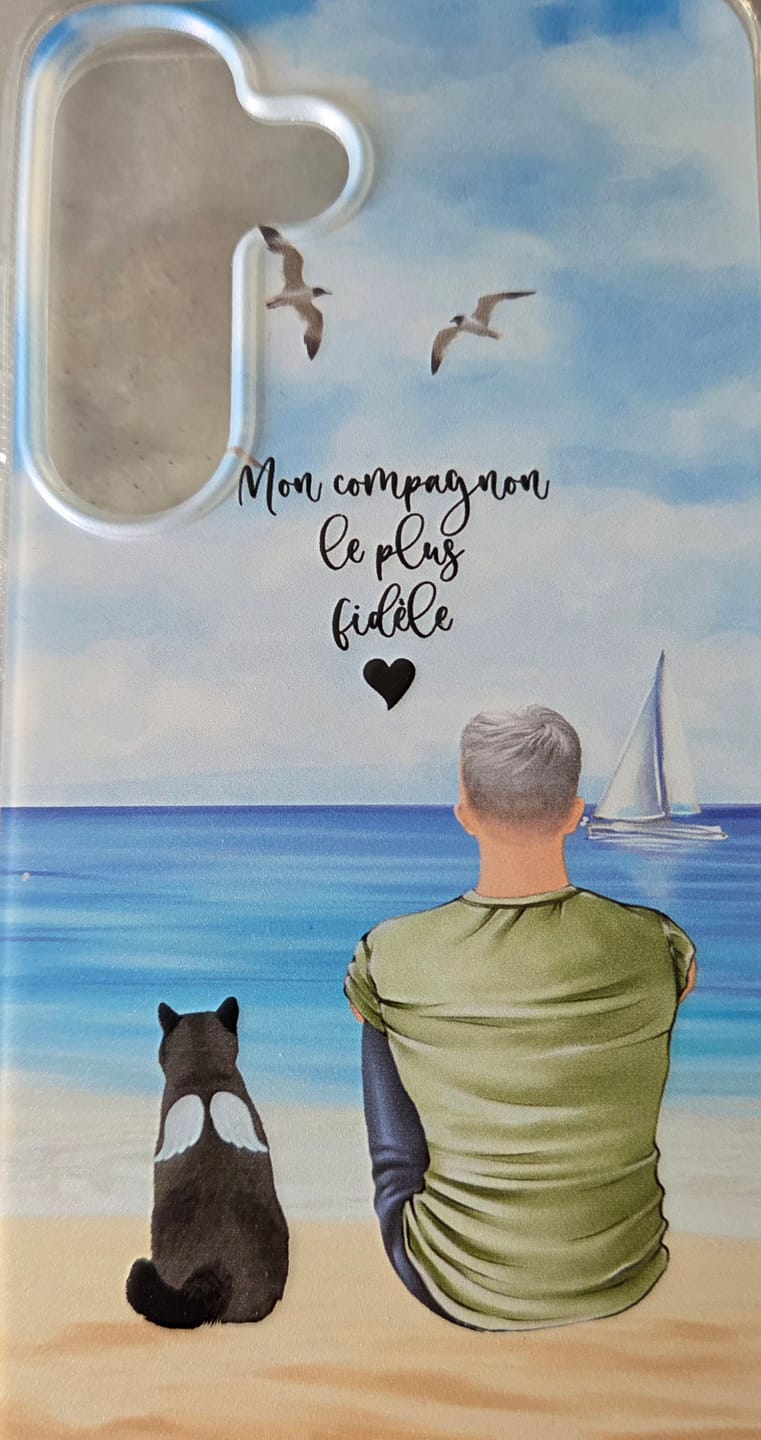 Customer photo review of Meilleurs amis - Coque de téléphone personnalisée