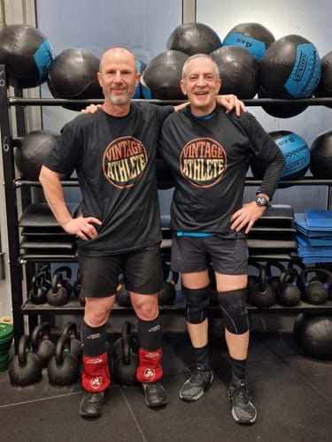 Customer photo review of VINTAGE ATHLETE T-SHIRT