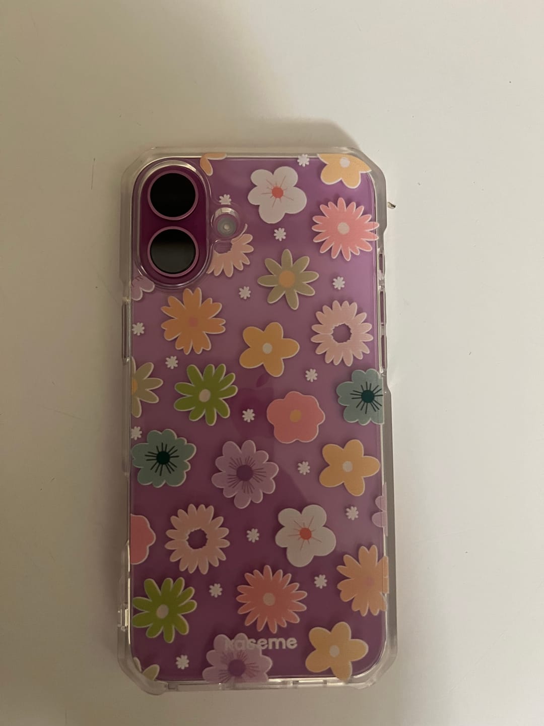 Customer photo review of Adore small Clear Case