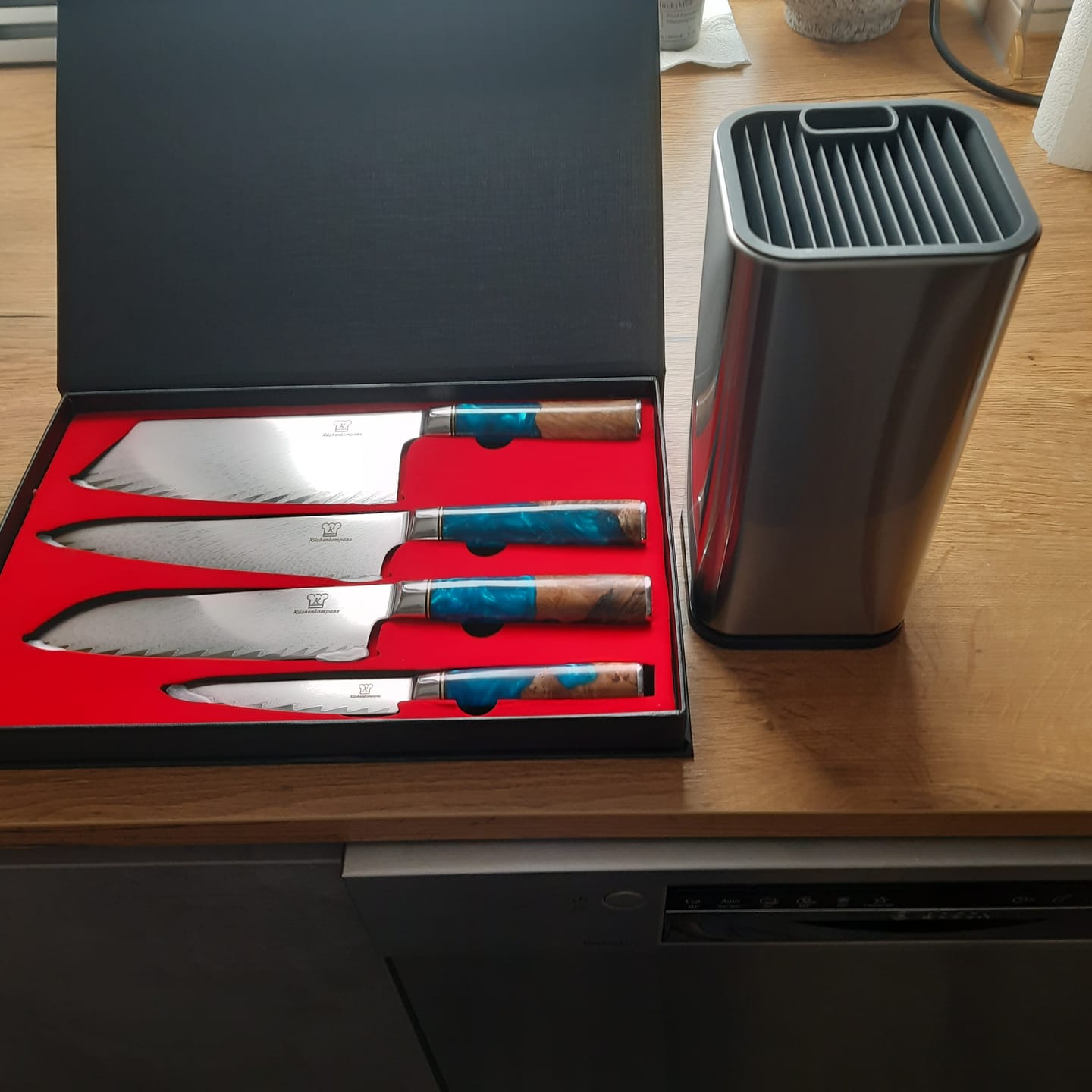 Customer photo review of Aoki Damast Kombipaket Nōburu