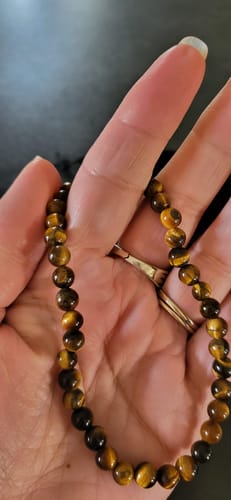 Customer photo review of Bracelet Oeil de Tigre "Confiance en Soi"