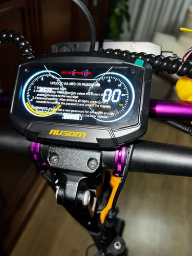 Customer photo review of Ausom 48V E-Scooters Display