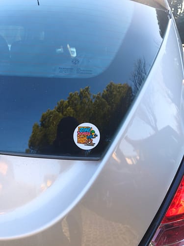 Customer photo review of Sticker Vinile Classico