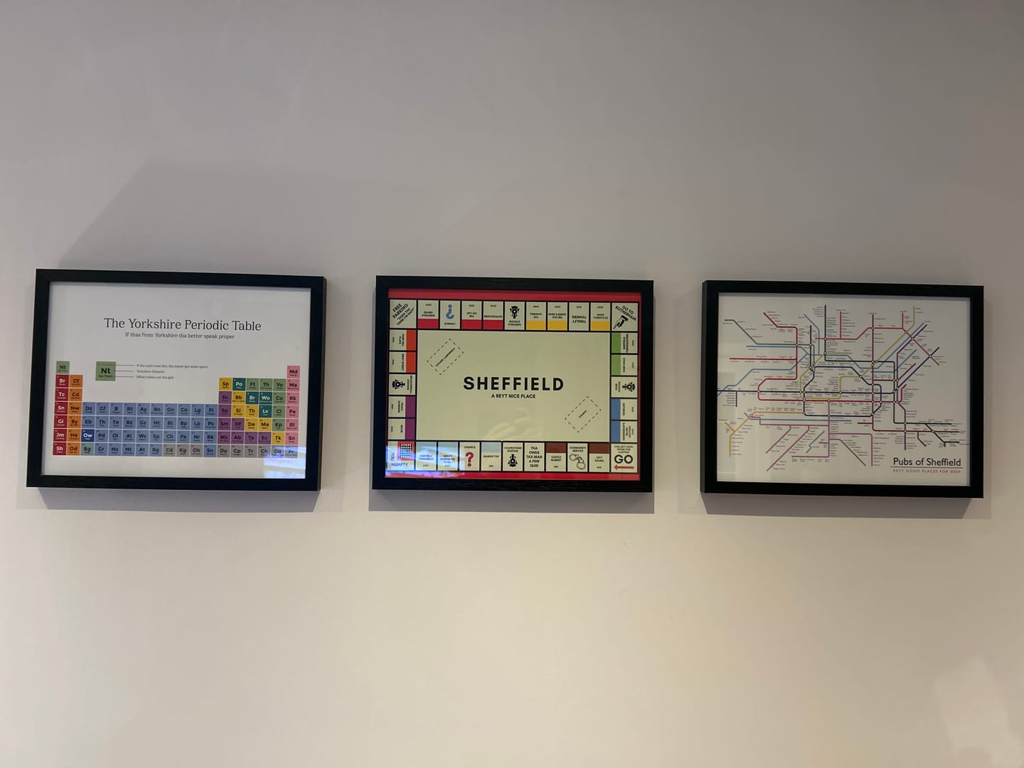 Customer photo review of Pubs of Sheffield - Print