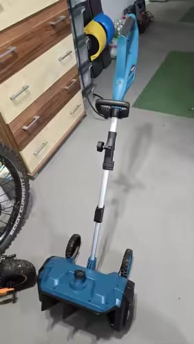 Customer photo review of Cordless Electric Snow Shovel – 3500W Brushless