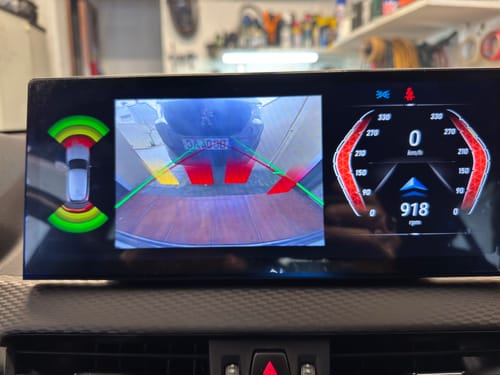 Customer photo review of 12.3'' Ultra-thin Android 14 GPS CarPlay screen for BMW X1 F48 2016-2018 NBT EVO