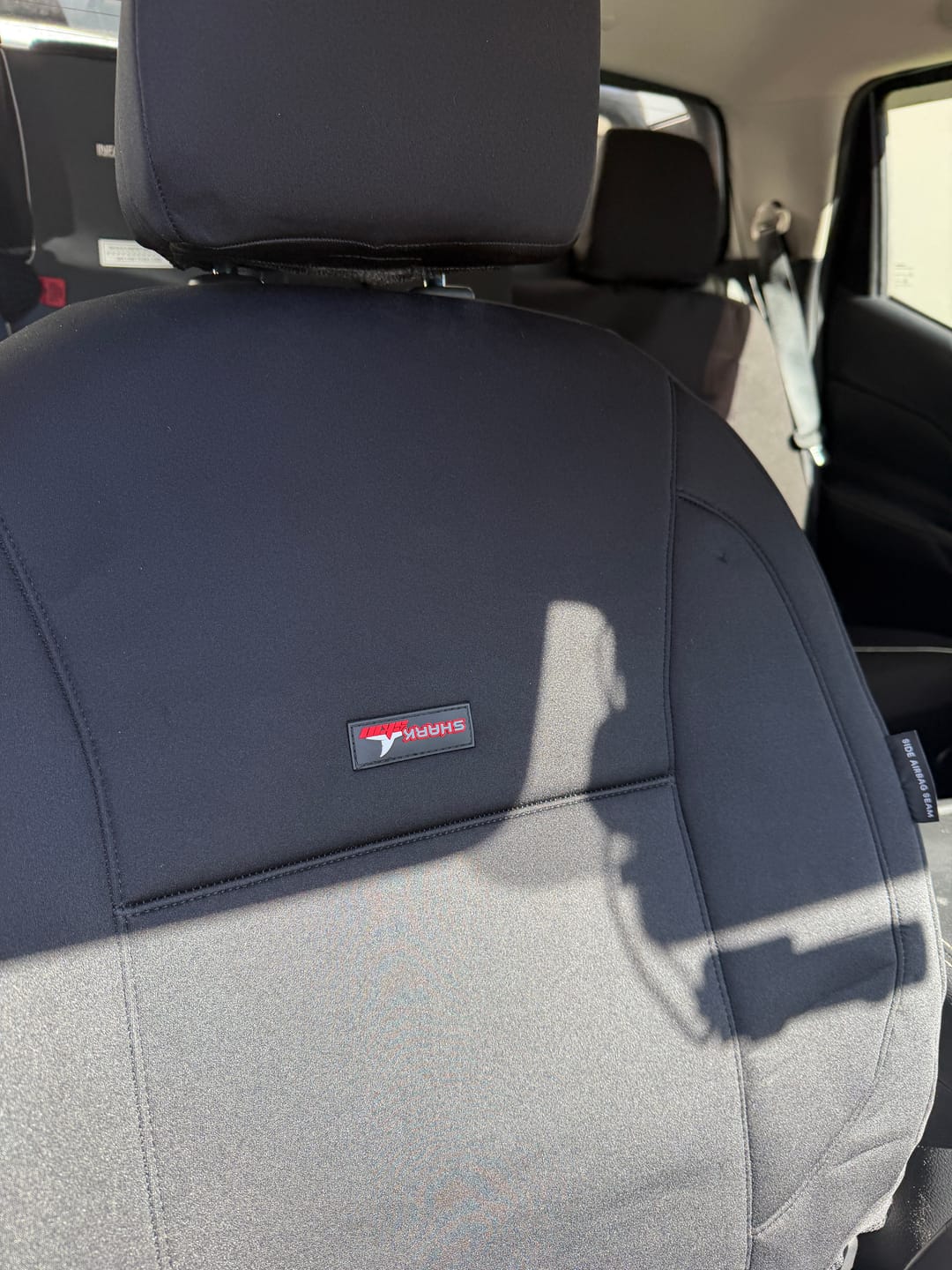 Customer photo review of Sharkskin PLUS Seat Covers for Nissan Navara (Dec/2020-ON)
