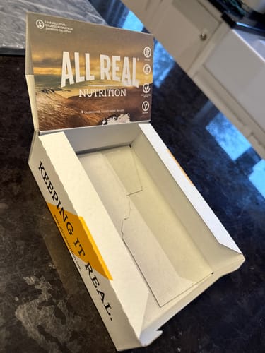 Customer photo review of Ultimate Variety Mixed Pack 50g x 12 bars