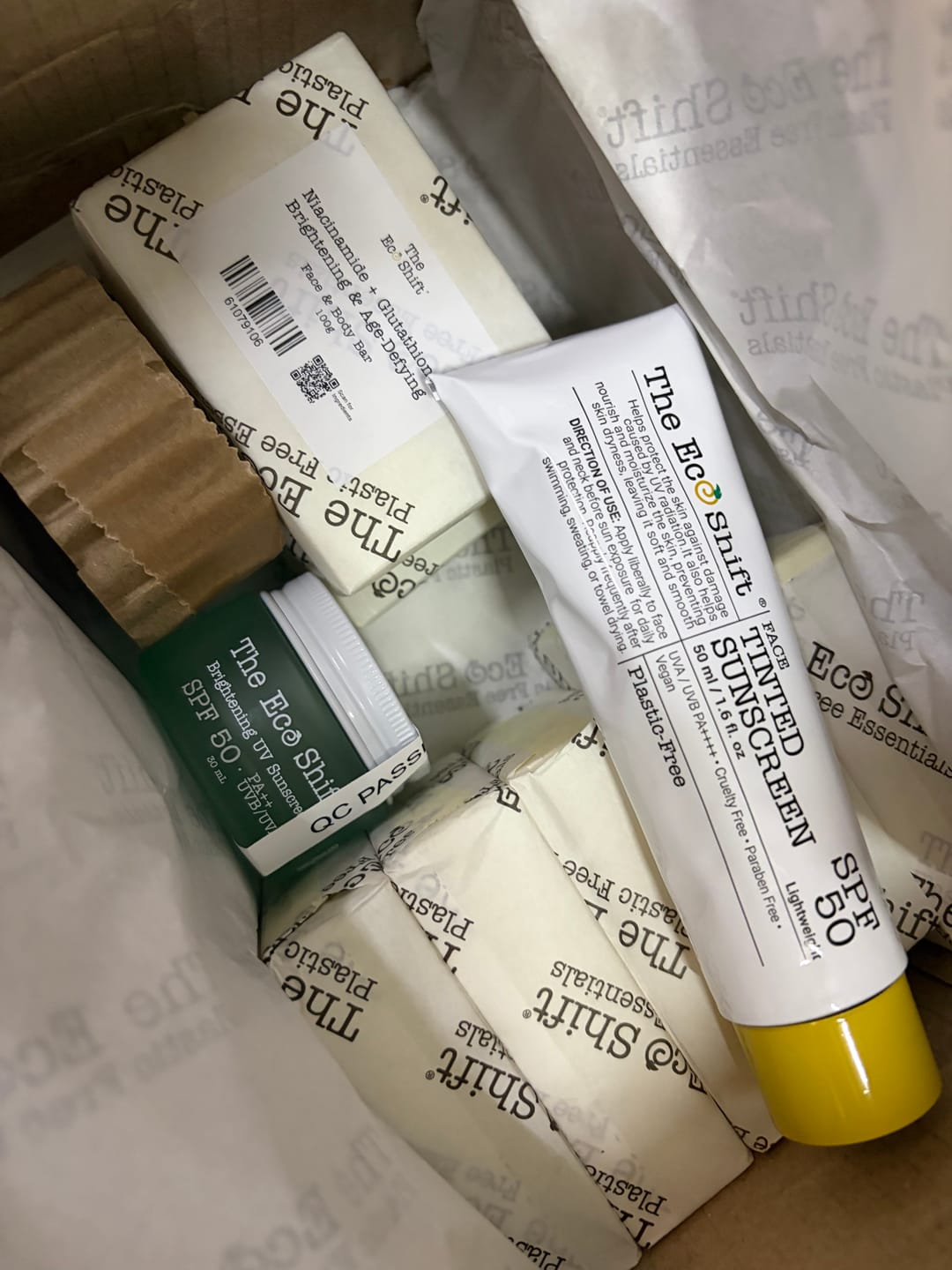 Customer photo review of Lightweight  Daily Tinted Sunscreen with SPF50