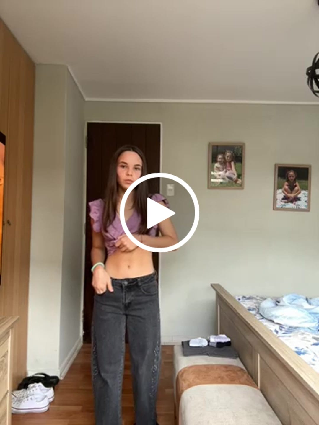 Customer video review of Pantalón Estrellas Tachas Black
