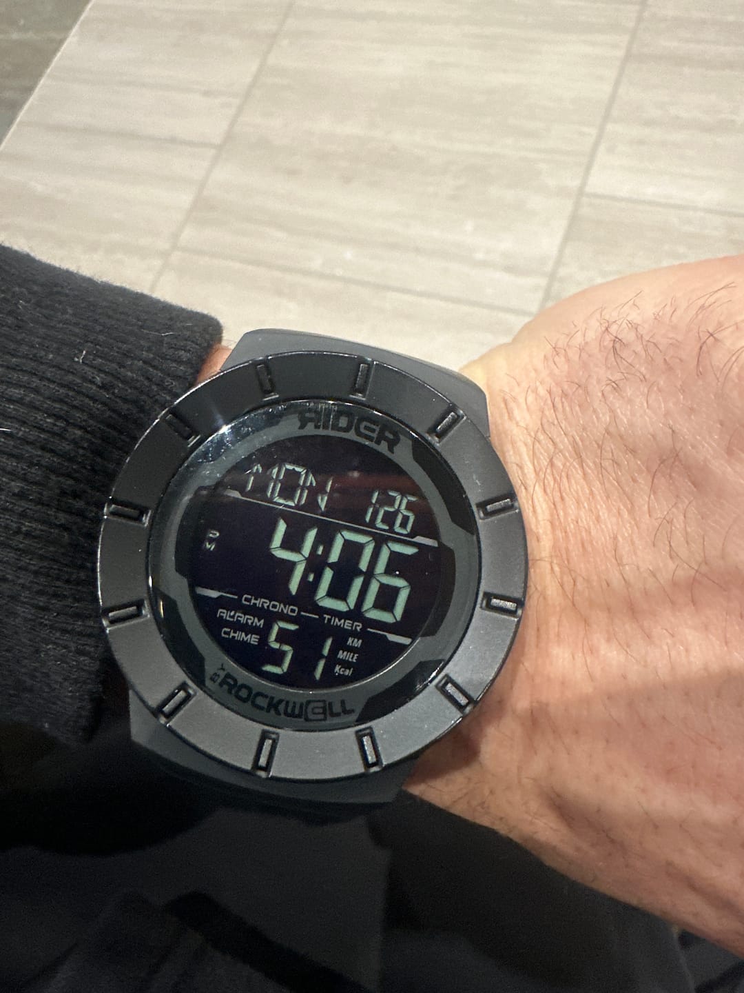 Customer photo review of 80Eighty® + Rockwell® Coliseum Watch