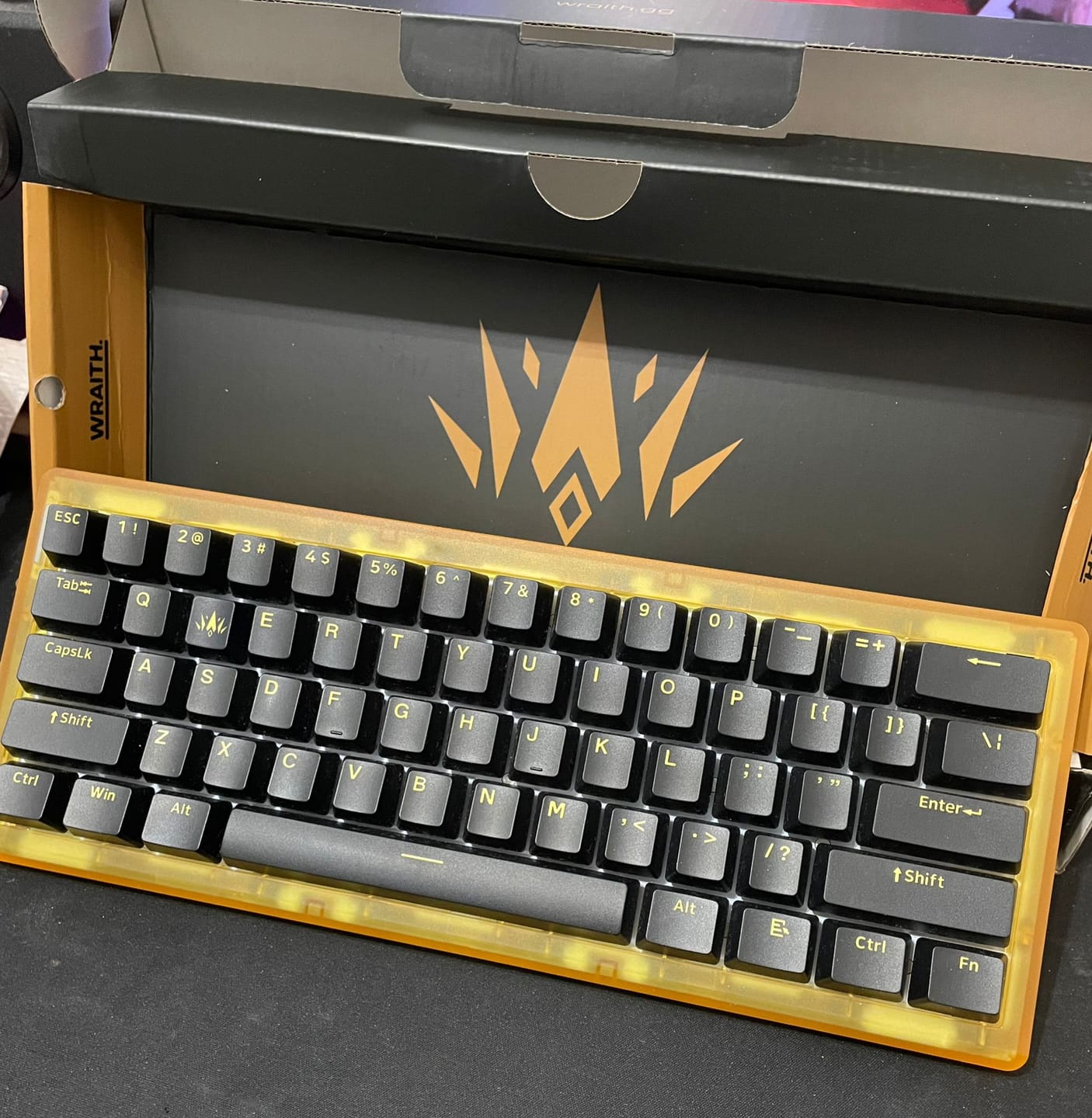 Customer photo review of Wraith W60 [BBL Edition] Klavye (Manyetik Switch / HE)