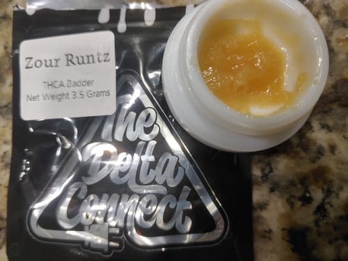 Customer photo review of Zour Runtz | THCA Badder