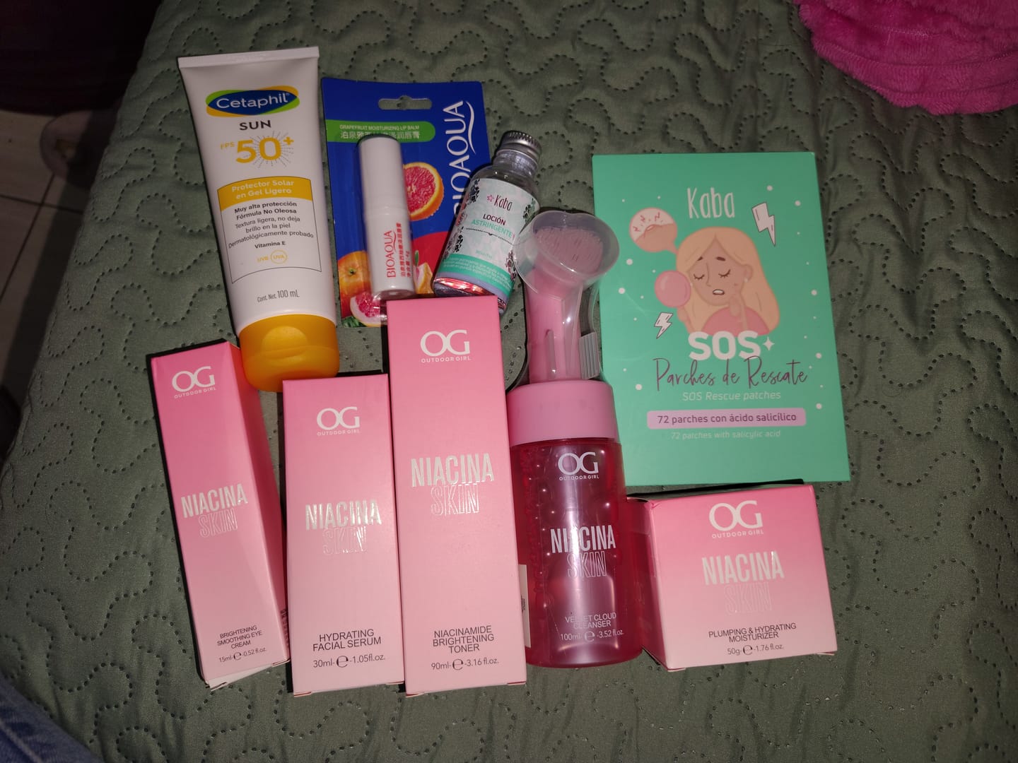 Customer photo review of KIT DE NIACINAMIDA X5 PRODUCTOS