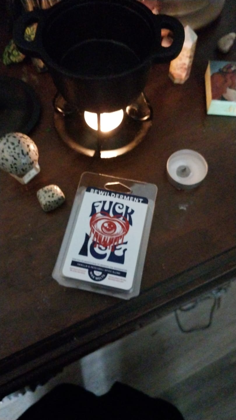 Customer photo review of Fuck ICE Wax Melts