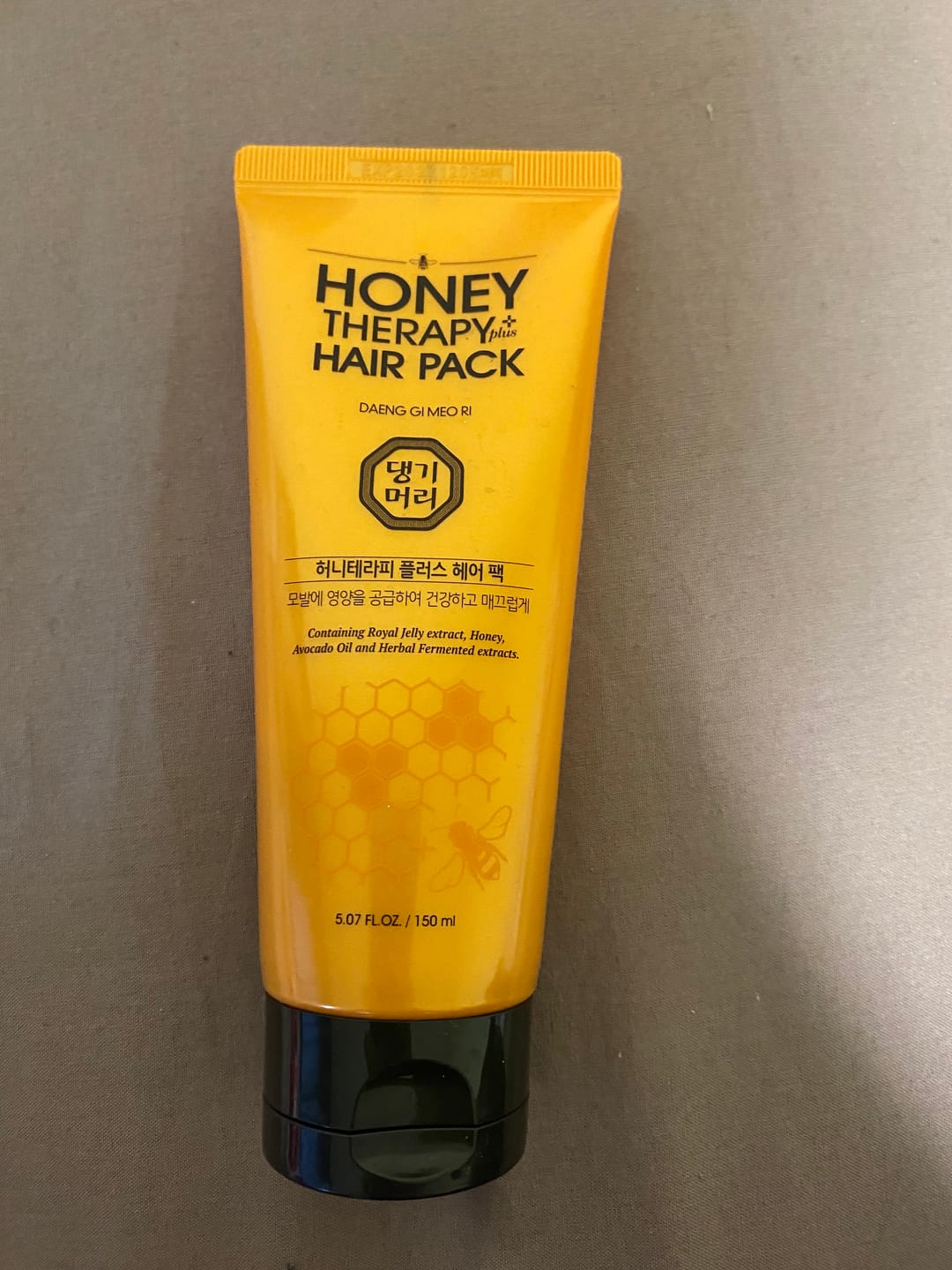 Customer photo review of Професионална Маска - Грижа с масло от авокадо и пчелно млечице Doori Honey Therapy Plus