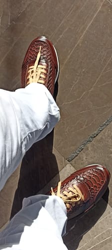 Customer photo review of Toronto Grabado Exótico de Pitón - Shedrón