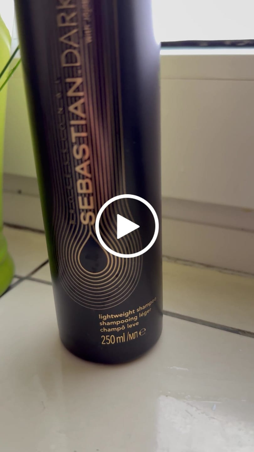 Customer video review of Sebastian Dark Oil Lightweight Shampoo