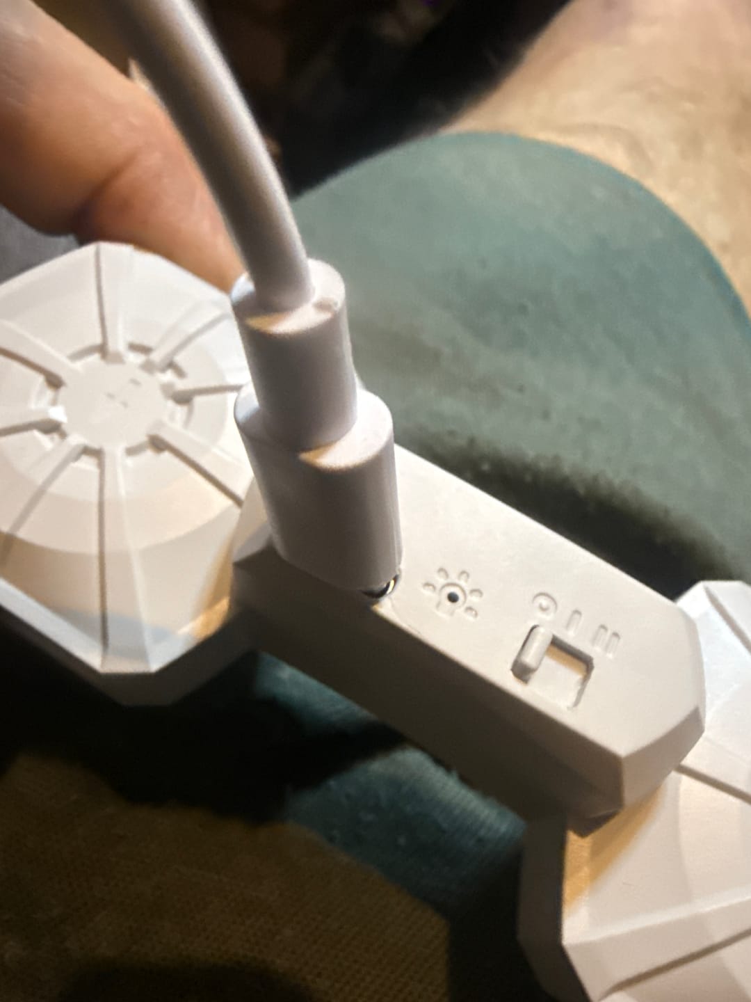 Customer photo review of No-Fog Cooling Interface