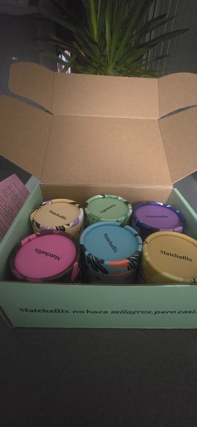 Customer photo review of Té Matcha Premium Mango