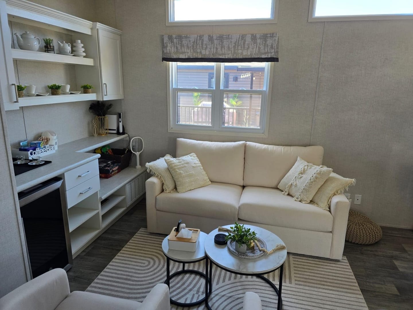 Customer photo review of Echo Washable Area Rug - Beige