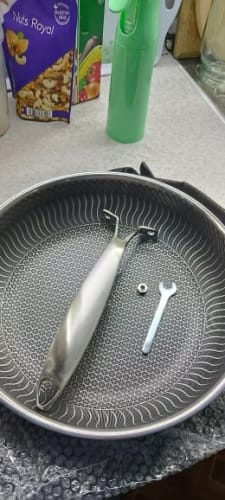 Customer photo review of Chefonix-Pfanne - Schütze dich vor Chemie und Schadstoffen.
