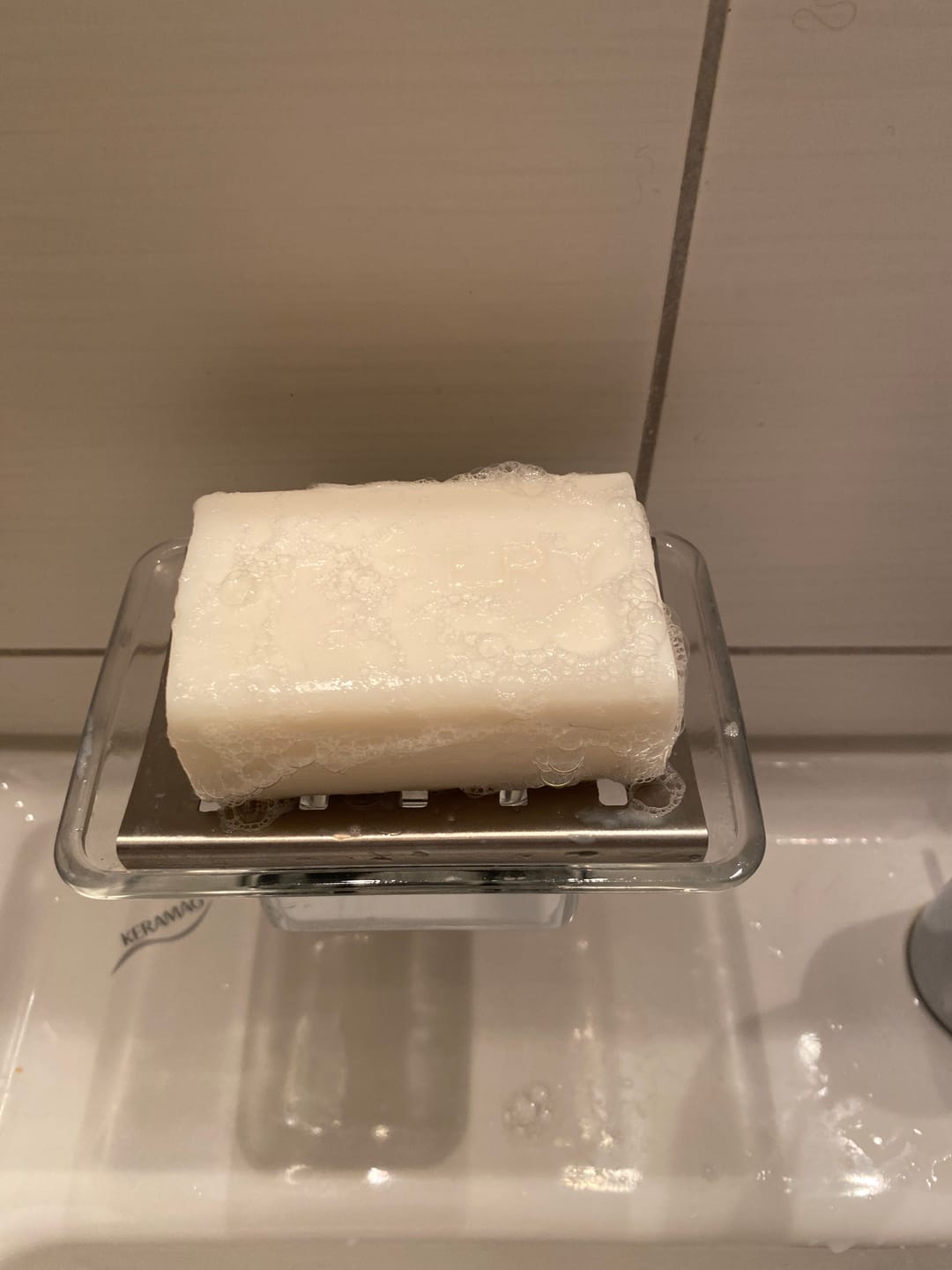 Customer photo review of Bamboo Milk Bar Soap