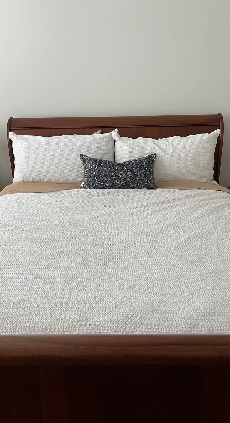 Customer photo review of Lightweight Wool Comforter