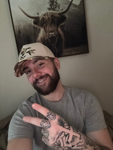 Customer photo review of Fly By SnapBack (Cream)