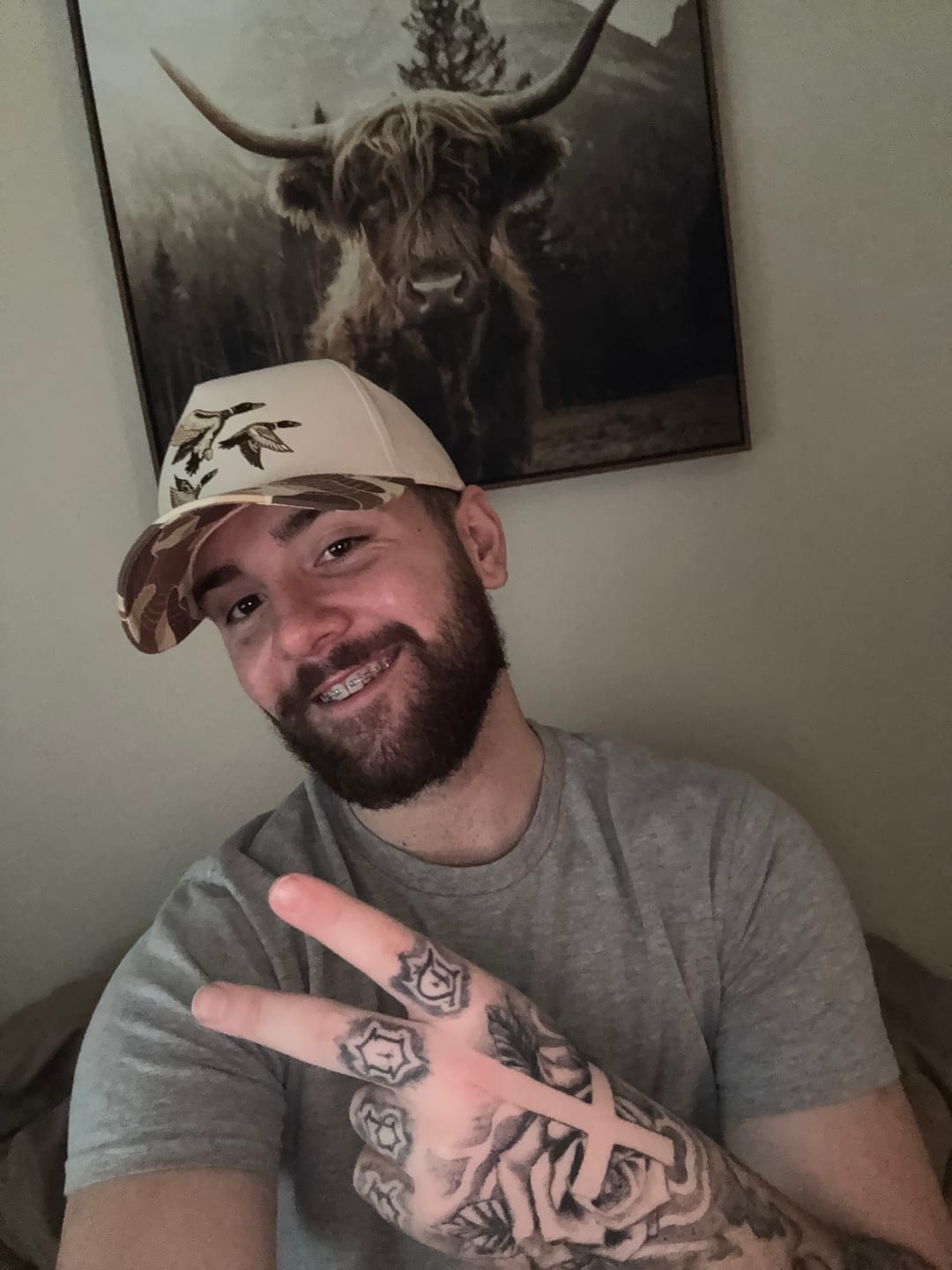 Customer photo review of Fly By SnapBack (Cream)