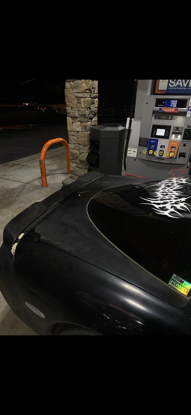 Customer photo review of Corvette C5 ZR1 Extended Rear Trunk Spoiler