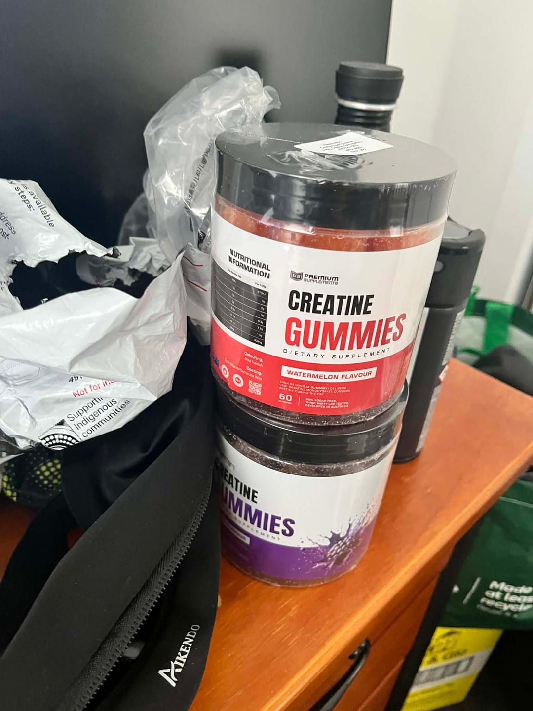 Customer photo review of Creatine Gummies *Clearance read description*