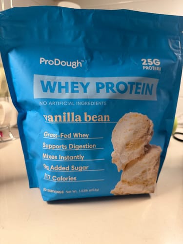 Customer photo review of Gourmet Whey Protein Powders