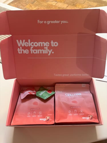 Customer photo review of Creatine Gummies