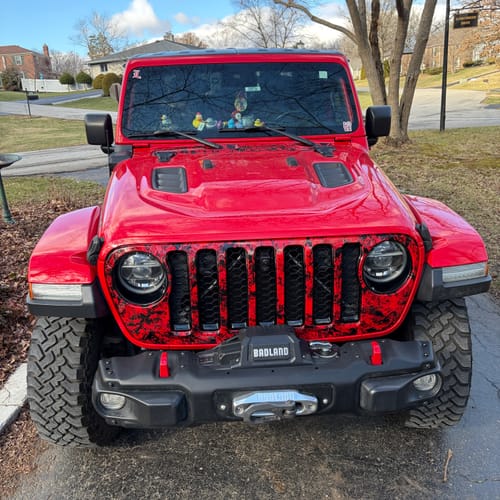 Customer photo review of PAINTED GRAPHIC SPORT GRILLE (2018-2023)