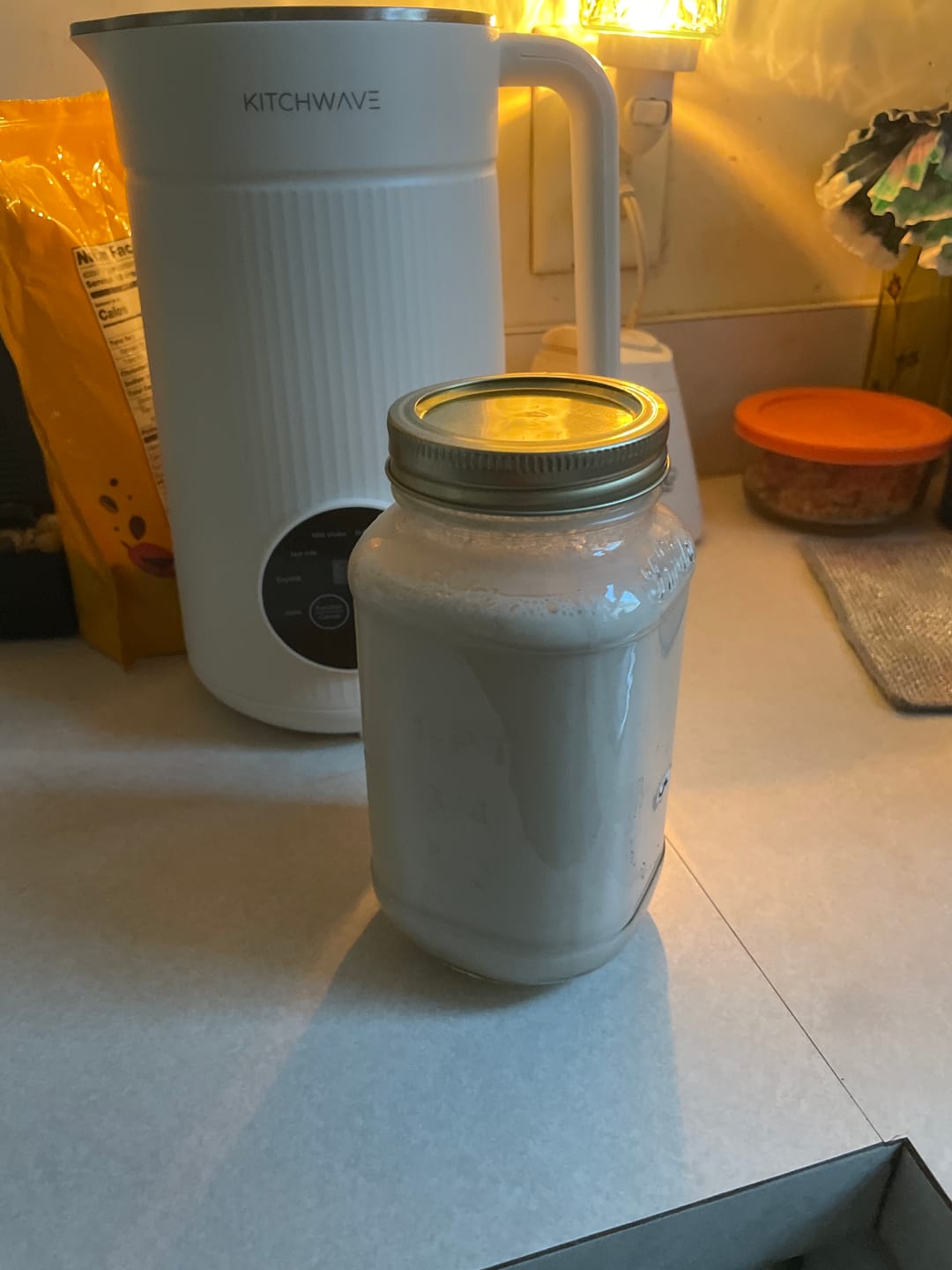 Customer photo review of 8-in-1 Nut Milk Maker Bundle