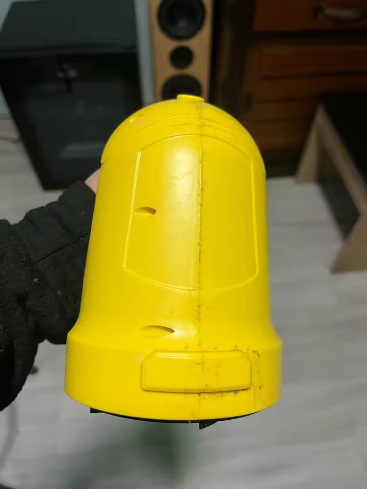 Customer photo review of Elektrischer Auto-Eiskratzer – USB Akku Eisentferner
